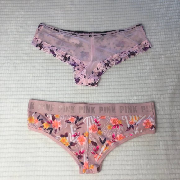 Victoria's Secret PINK Cheekster Bundle Lot SZ L - Picture 2 of 8